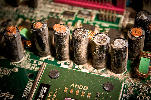 bad capacitors